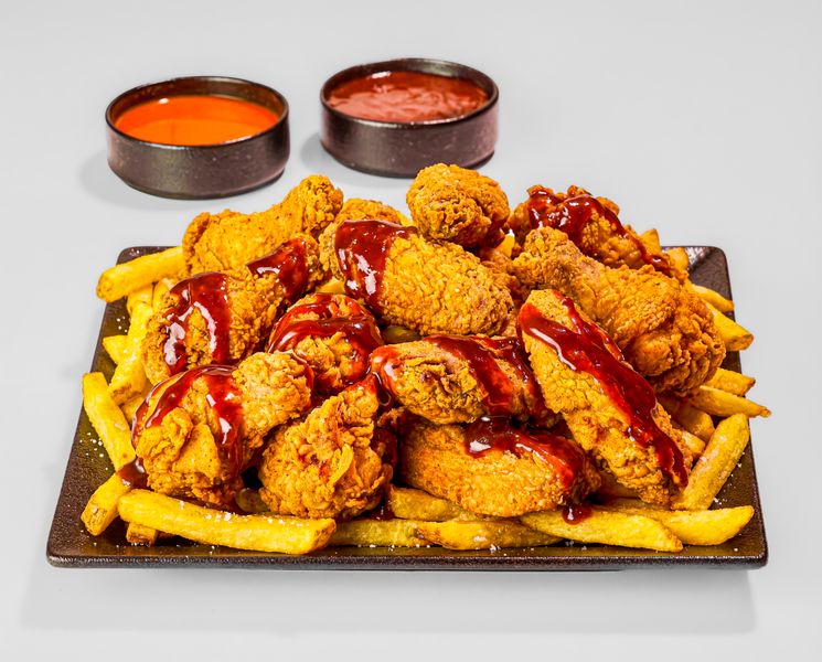 Hot Nashville style chicken tenders